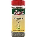 Sadaf Tarragon 2.5 oz. - Dried Tarragon Leaves - Tarragon for salad dressings - Dry Tarragon Herb in a PET Bottle with Shaker Top - Natural, Vegan