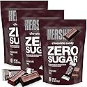 Zero Sugar Milk Chocolate Candy - 3 Bags (5.1 oz Each) - Mini Chocolate Bar Individually Wrapped - Delicious Sugarless Candy & Guilt-Free Sweet Treat