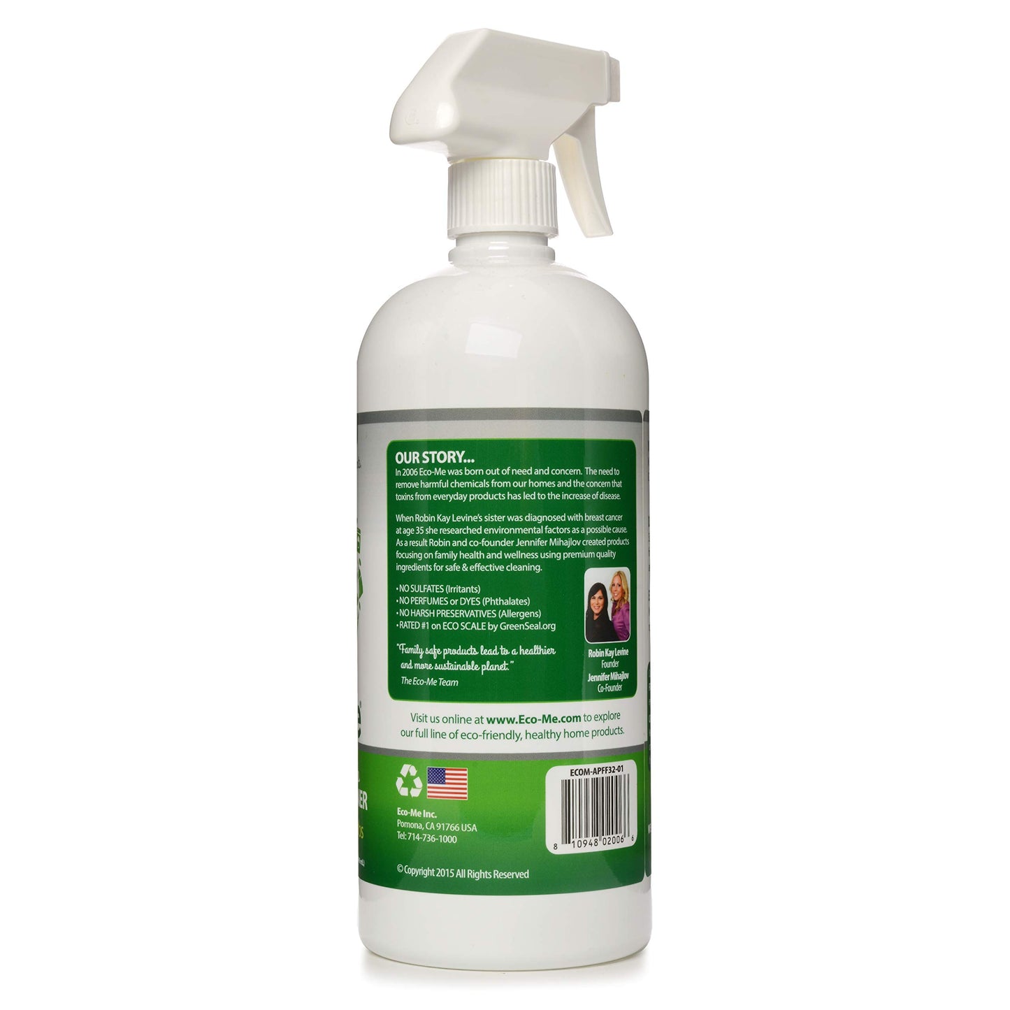Eco-me All Purpose Cleaner Ready to Use Household Cleaner, 32 Fl Oz (ECOM-APFF32-06)