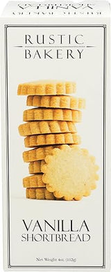 Rustic Bakery, Cookie Vanilla Shortbread, 4 Ounce