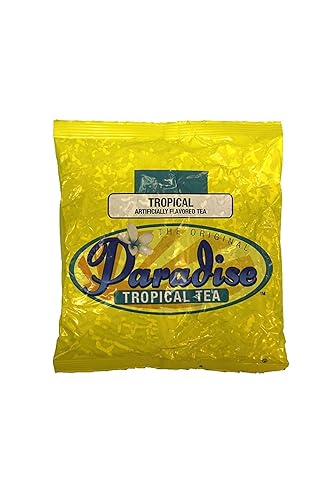 Paradise Tropical Tea the Original, 3 oz loose leaf tea, 25 Count (Tropical)