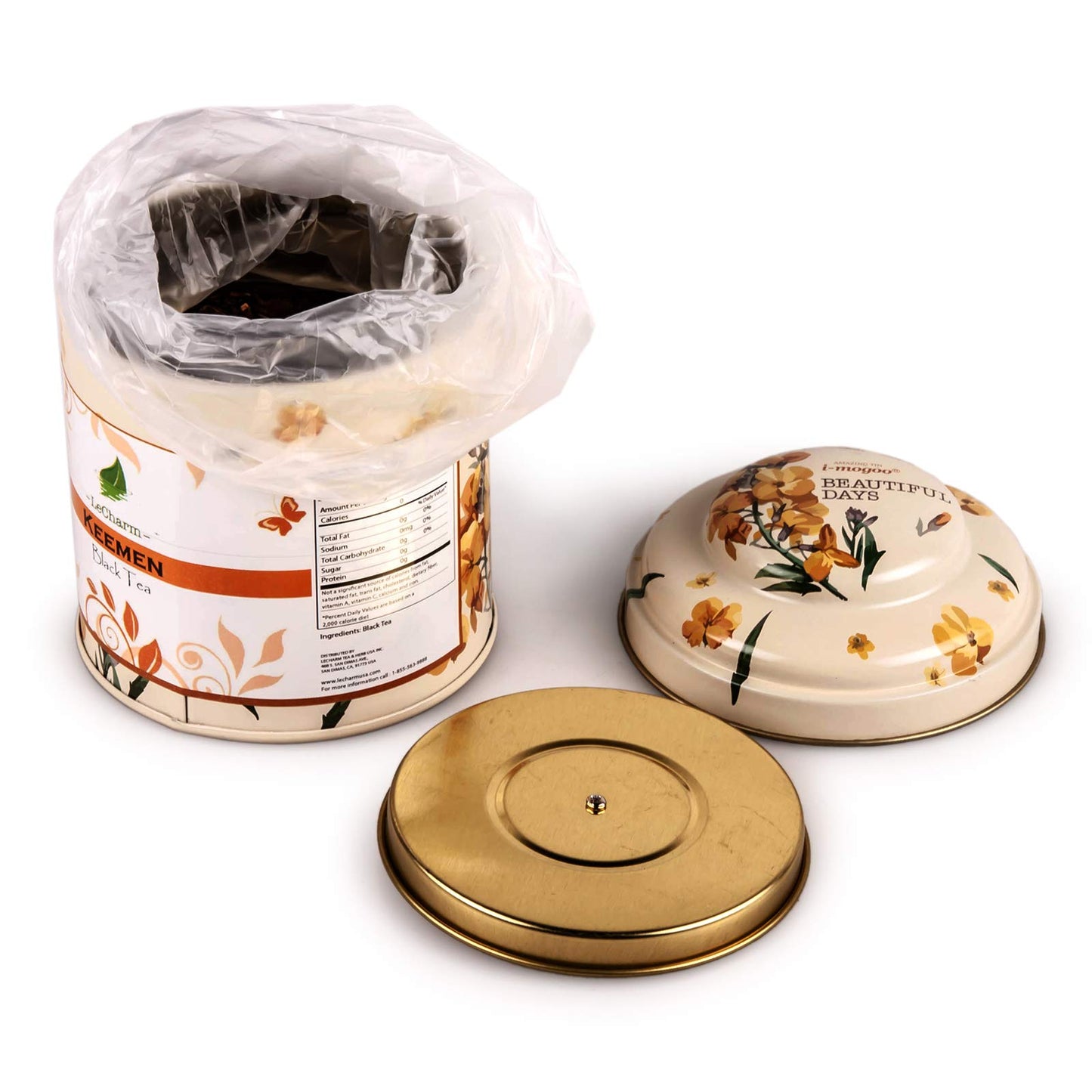 LeCharm Black Tea Loose Leaf Keemun Preium Quality Hot Tea 60g/ 2.12 oz