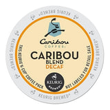 Caribou Coffee 6995CT Caribou Blend Decaf Coffee K-Cups, 96/Carton