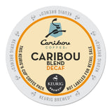 Caribou Coffee 6995CT Caribou Blend Decaf Coffee K-Cups, 96/Carton