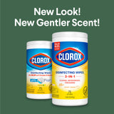 Clorox Disinfecting Cleaning Wipes, Antibacterial, Bleach Free, Crisp Lemon, 75 Count (Pack May Vary)