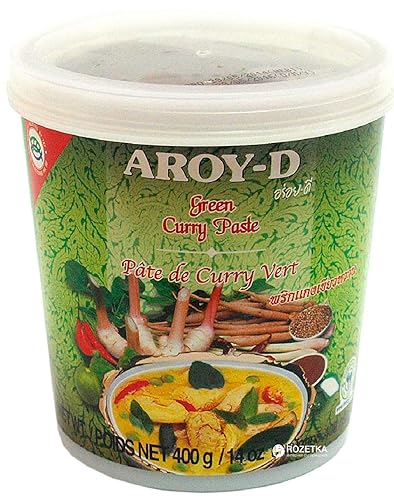 14oz Aroy D Green Curry Paste (Pack of 1)