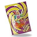 Assorted Fruit Gummy Candy Mix, Halal Candy Bulk 2 Pound Bag | Butterfly Shaped Gummy Mix | Sweet & Chewy Fruit Gummies for Parties, Candy Buffets