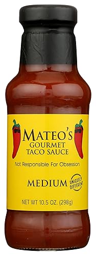 Mateo's Gourmet Taco Sauce Medium - 10.5 oz