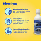Kleen Free Naturally Unscented Concentrate 32 fl oz Enzyme Cleaner, Enzyme Solution and Multi-Purpose Cleaner, Laundry Additive and More