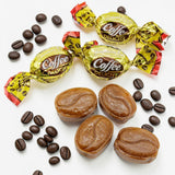Colombian Coffee Flavor Filled Hard Candy-1.5 lbs Flavorful Coffee Filled Bon Bons for a Quick Burst of energy-Individually wrapped