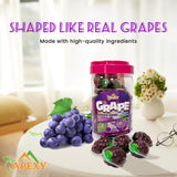 Apexy Grape Gummy Gummies - with Fruity Liquid Center Gummy Candy for Halloween, Birthday, Trick Or Treat, Party Candy - Jelly Filled Gummies, Fat