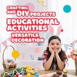 Entervending Easter Eggs 3” - Clear Fillable Plastic Capsule - 24ct - Easter Basket Stuffers - Empty Large Enough to Hold Toy or Candy - Capsules