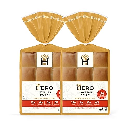 Hero Hawaiian Rolls (2 Packs of 12)