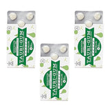 Tauri-Gum Pear Bellini | Zinc Chewing Gum, Immune Booster, Kosher | Vegan (Pack Of 3)