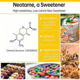 T-Miles Neotame, Super Sweet Sweetener 8000 Times Sweeter, Food Grade, for Baking, Beverages, Pastries?25g/Bag?