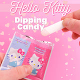 Hello Kitty Dipping Sticks with Candy Powder Classroom Exchange Kit, Individual Packets for Party Favors, 22 Pouches