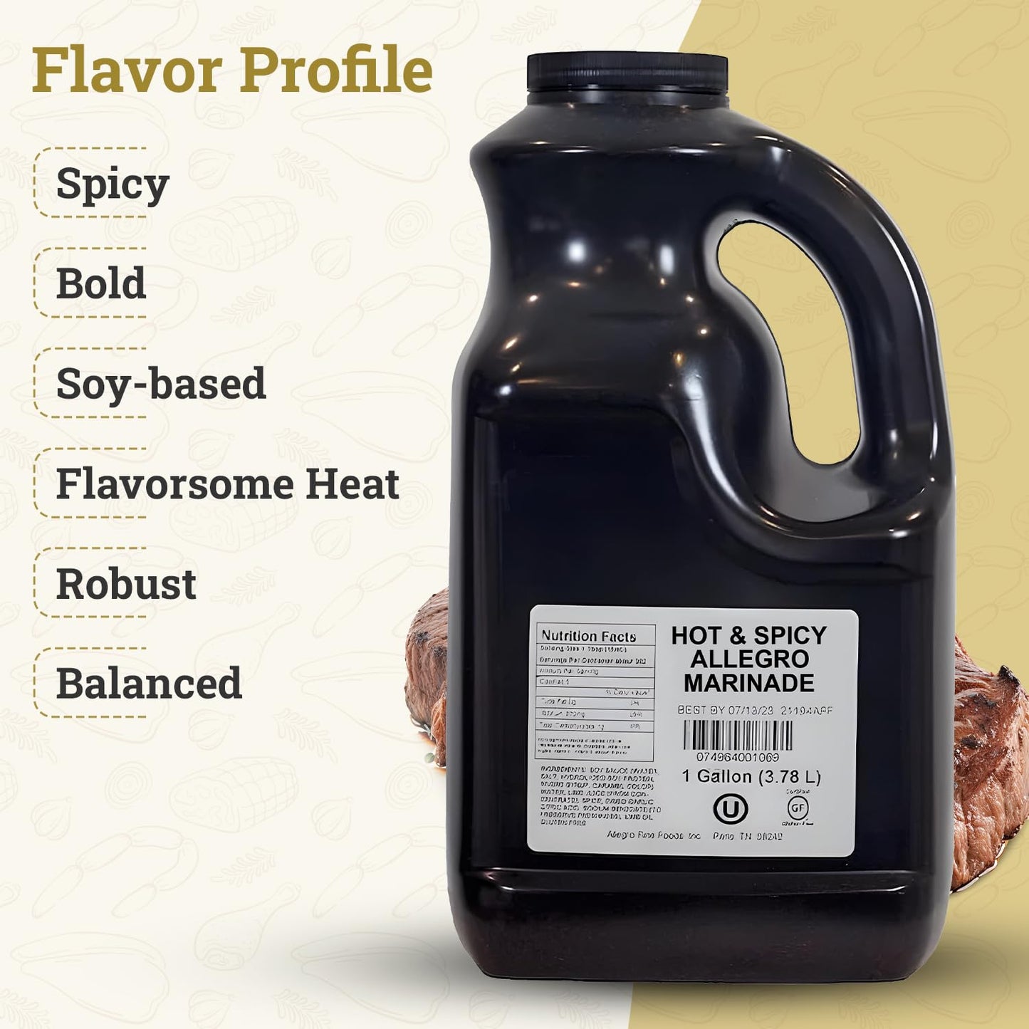 ALLEGRO - The Marinate Everything Marinades | Perfect Marinades for Meat & Veggies | Marinade for Grilling, Roasting & Cooking | Kosher & Gluten Free