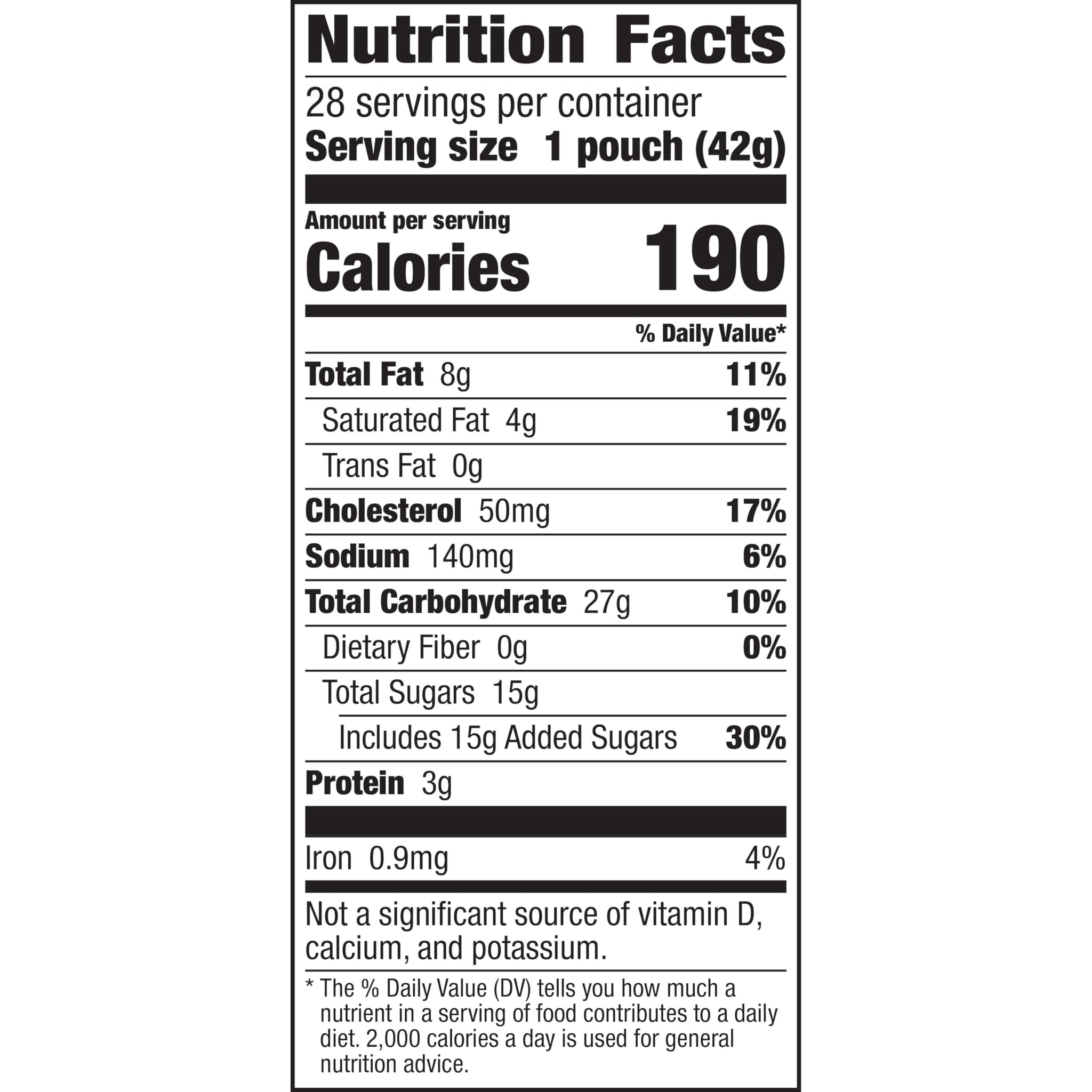 Pillsbury Mini Soft Baked Cookies, Funfetti, Snack Bags, 28 ct