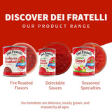 Dei Fratelli Marinara Pasta Sauce (24 oz. glass jars, 8 pack) - Vine-Ripened - No Water Added, Not from Paste - Non-GMO, Gluten-Free