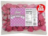 R.M. Palmer Cookies & Creme Hearts, Bulk Bag of Chocolatey Cookies & Cream Candies, Valentine’s Day Treats (2lbs.)