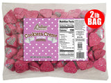 R.M. Palmer Cookies & Creme Hearts, Bulk Bag of Chocolatey Cookies & Cream Candies, Valentine’s Day Treats (2lbs.)