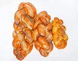 ChallahGram Kosher Challah Bread-15 Ounce Traditional Braided Challah - Plain - No seeds | Fresh & Delicious | Shabbat Challah Breads Great for your