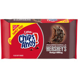 CHIPS AHOY! Chewy Chocolatey Hershey's Fudge Filled Soft Chocolate Chip Cookies, Chocolate Cookies, Family Size, 14.85 oz