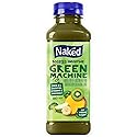 Naked Boosted Smoothie Green Machine, 15.2 fl oz Bottle - Real Fruit Juice Smoothie with Fiber, Excellent Source of Vitamin C and Vitamin E for Immune