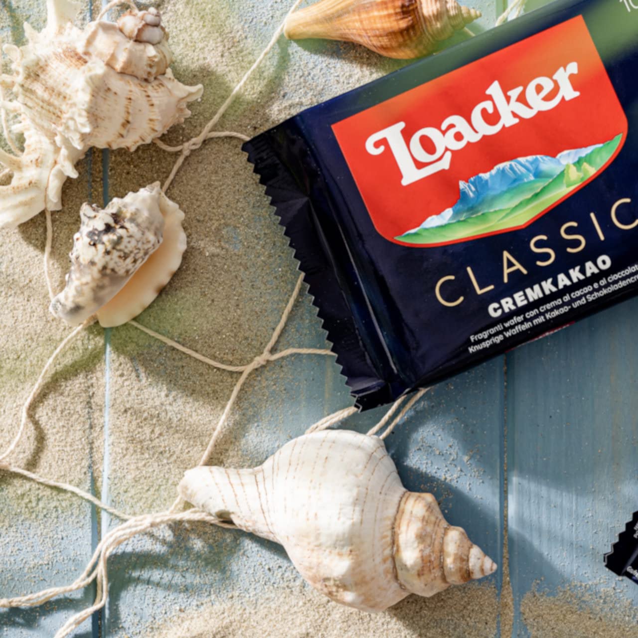 Loacker Wafer Chocolate, 6.17 Oz