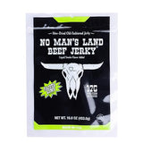No Mans Land Beef Jerky - Fajita Lime 16oz Bag | High Protein, Low Card, Low Calorie Beef Snack | Smoked & Seasoned Jerky Strips | Gluten Free