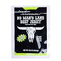 No Mans Land Beef Jerky - Fajita Lime 16oz Bag | High Protein, Low Card, Low Calorie Beef Snack | Smoked & Seasoned Jerky Strips | Gluten Free