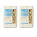 DeLallo Girelle Pasta, Curly Swivel Shape, Vegan, Kosher, Non-GMO, Made in Italy with 100% Durum Wheat Semolina, Bronze Cut, 16 oz Bag, (2 Pack)