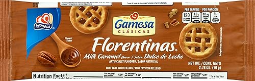 Gamesa, Milk Caramel Flavor Florentinas, 2.78 Ounce