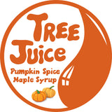 Tree Juice Pumpkin Spice Maple Syrup | All Natural, Non GMO, Vegan, Gluten Free, Vegetarian, Paleo | 12 Ounce Bottle