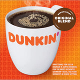 Dunkin' Original Blend Medium Roast Coffee, K-Cup Pods(u-c-66032) 144.0 Count