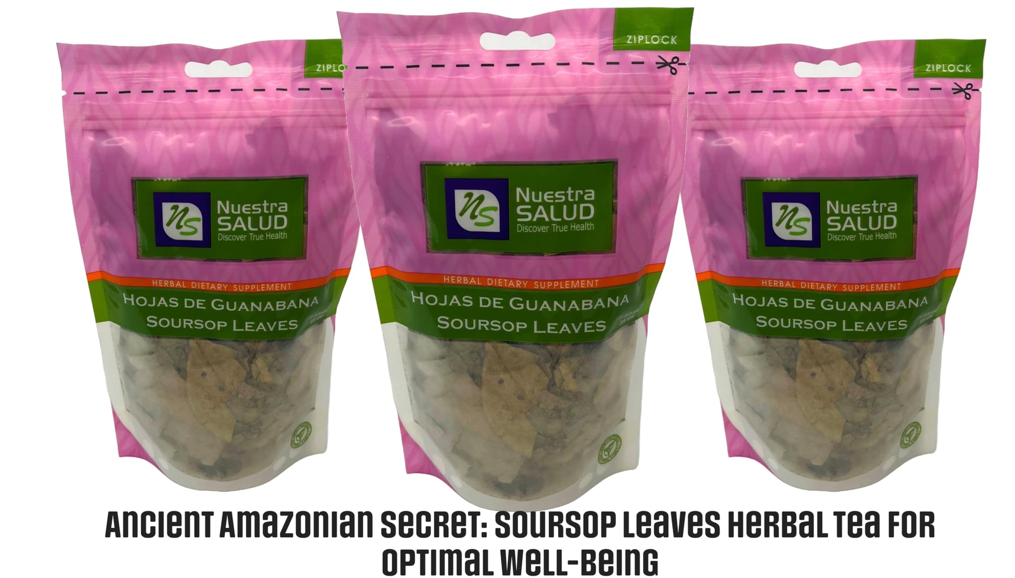 Soursop Leaves Hojas de Guanabana Herbal Tea Value Pack (105g)