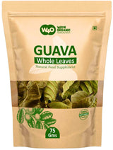 Guava Whole Dry Leaves 2.65 oz(75 grams), Loose Leaf Tea, 100% Pure Leaves