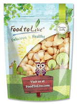 Food to Live Macadamia Nut Halves & Pieces, 2 Pounds - Raw, Shelled, Unsalted, Kosher, Vegan, Bulk. Keto Snack. Good Source of Healthy Fats. Great