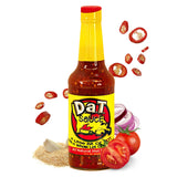 D.A.T. SAUCE A LITTLE BIT OF HOT WITH A WHOLE LOT OF FLAVOR D.a.T. SaUcE, The True Louisiana Original, Gluten Free, No MSG, No Preservatives, All