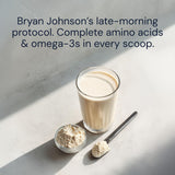 Blueprint Bryan Johnson Vegan Protein Meal Replacement - Plant Based Hemp Protein with 30g Protein Per Serving - Low Calorie, Chai Flavored Protein