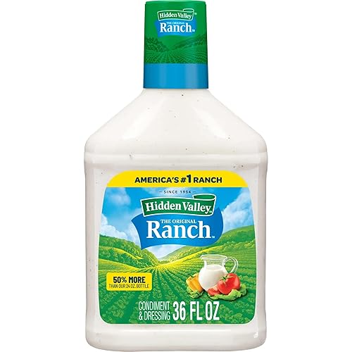Hidden Valley Original Ranch Salad Dressing and Topping, 36 Ounce Bottle (Package May Vary)