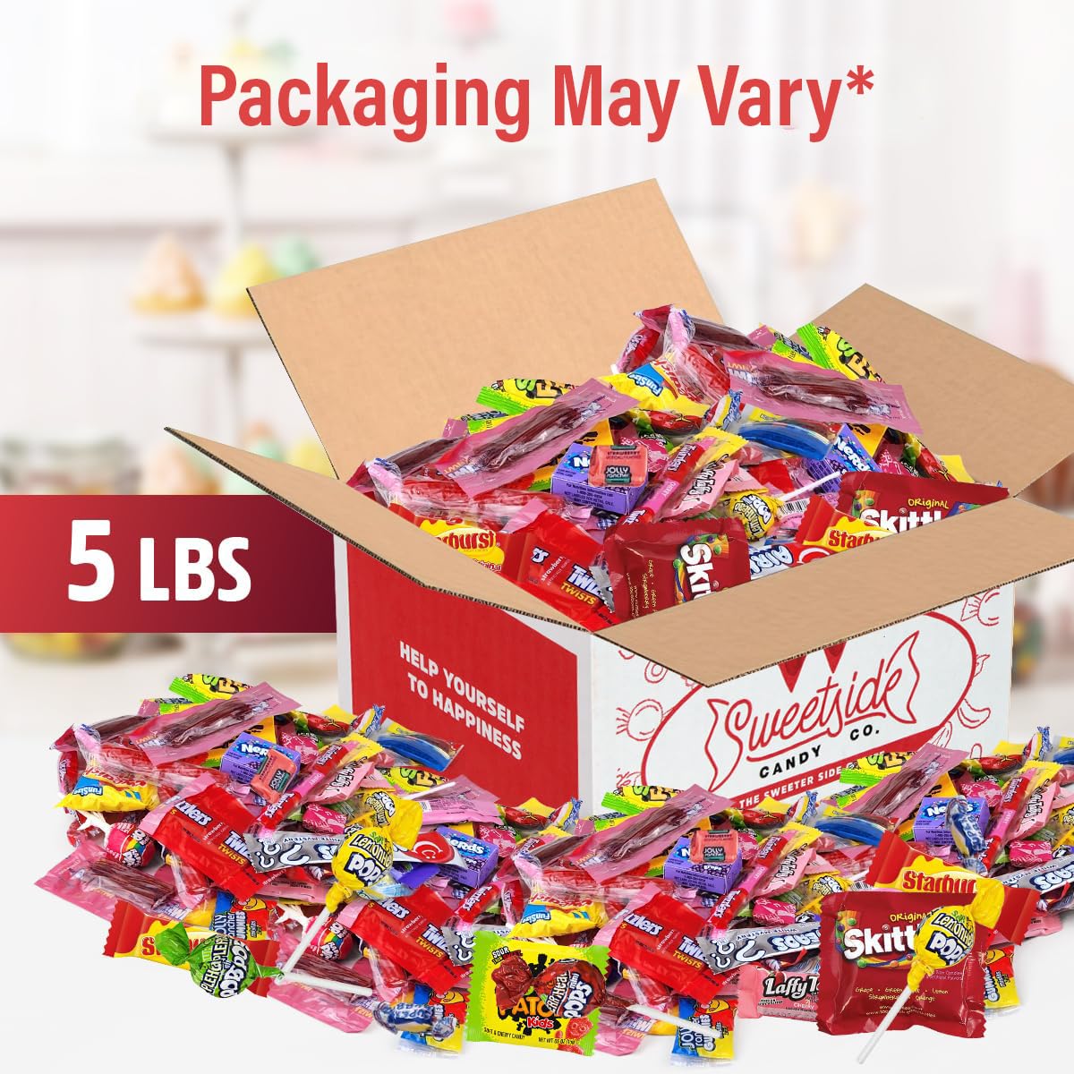Bulk Candy Individually Wrapped, Parade Kid's Dream, 5lb