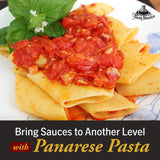 Pasta Panarese Pici Pasta - Wheat Pasta Made in Italy, 500g / 17.63oz (3 pack)