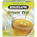Bigelow Tea Green Tea 60 Count, Premium Blend Bulk Box Green Tea, Caffeinated