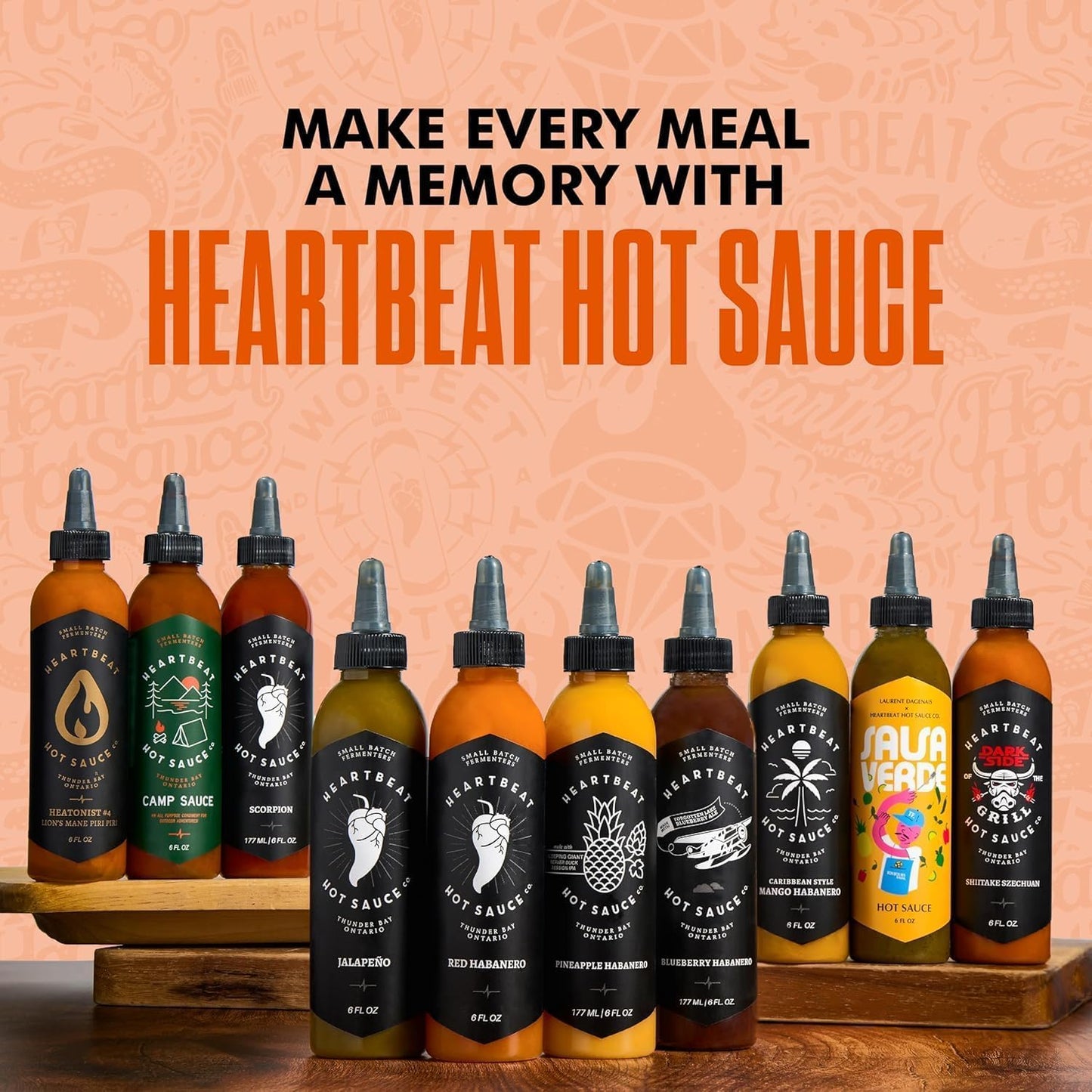 Heartbeat Hot Sauce Co. | Mango Habanero, 6 oz.