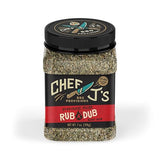 Chef J's BBQ Provisions Prime Rib Rub a Dub, Beef Rub, 7 oz