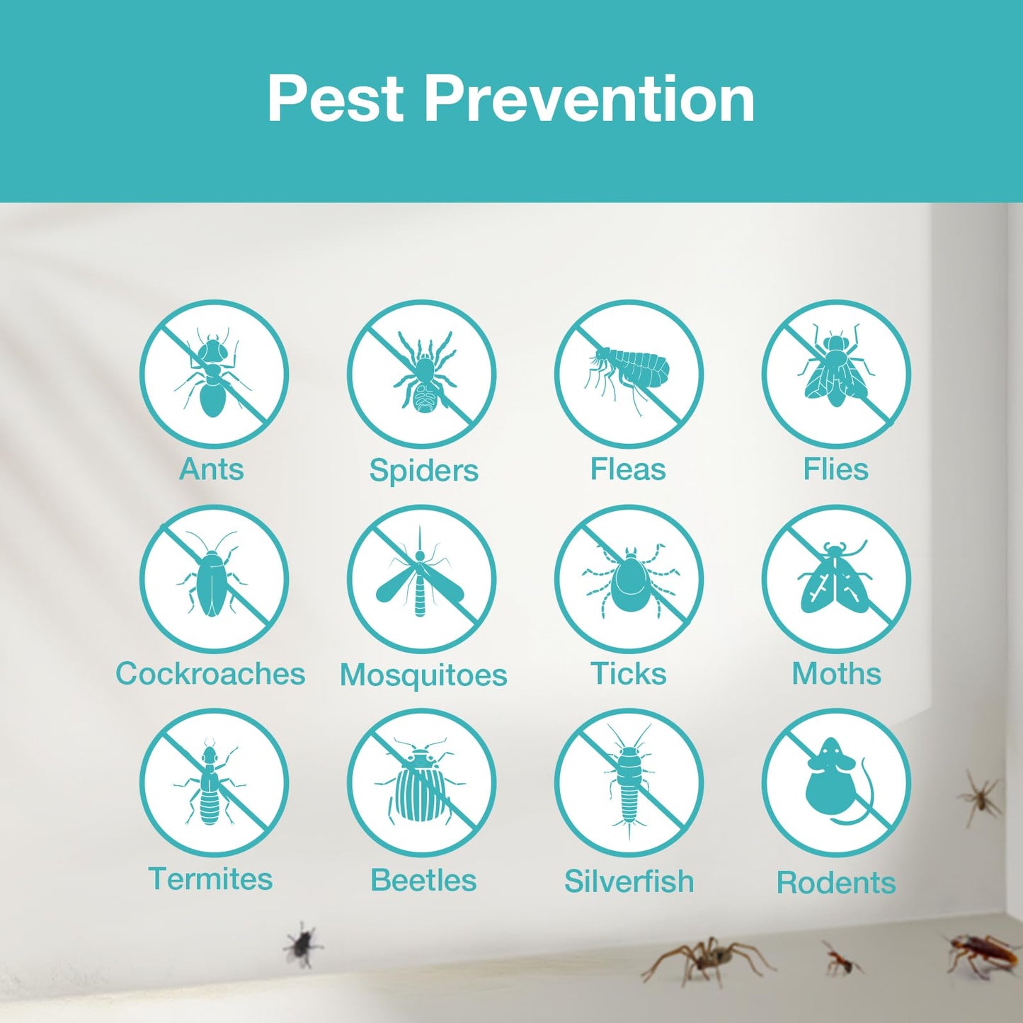 Odor Deodorizer & Insect Repellent Balls, 12-Pack x2, Plant-Based, All-Natural Scent, Bug & Moth Deterrent for Shoes, Gym Bags, Drawers, & Lockers