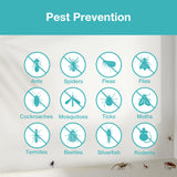 Odor Deodorizer & Insect Repellent Balls, 12-Pack x2, Plant-Based, All-Natural Scent, Bug & Moth Deterrent for Shoes, Gym Bags, Drawers, & Lockers