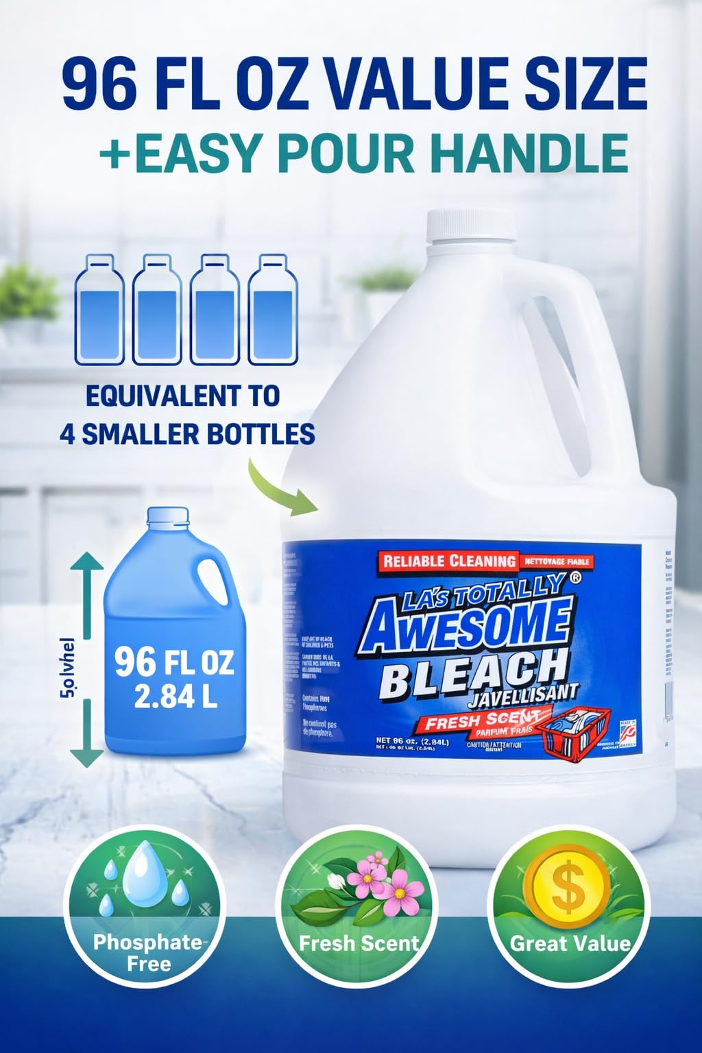 Copy Of Awesome Bleach 96Oz - 722429960047