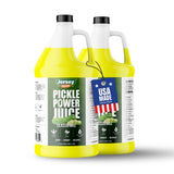 Jersey Pickles - Pickle Power Juice Classic Dill | Pickle Juice with Electrolytes for Hydration | Vegan, Gluten Free (2 Gallon, Classic Dill)